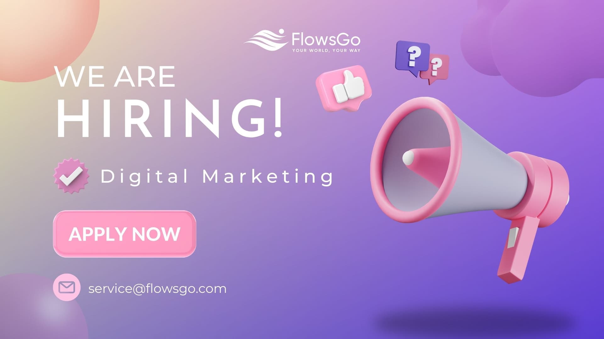 Recruiting Digital Marketing to work remotely full time