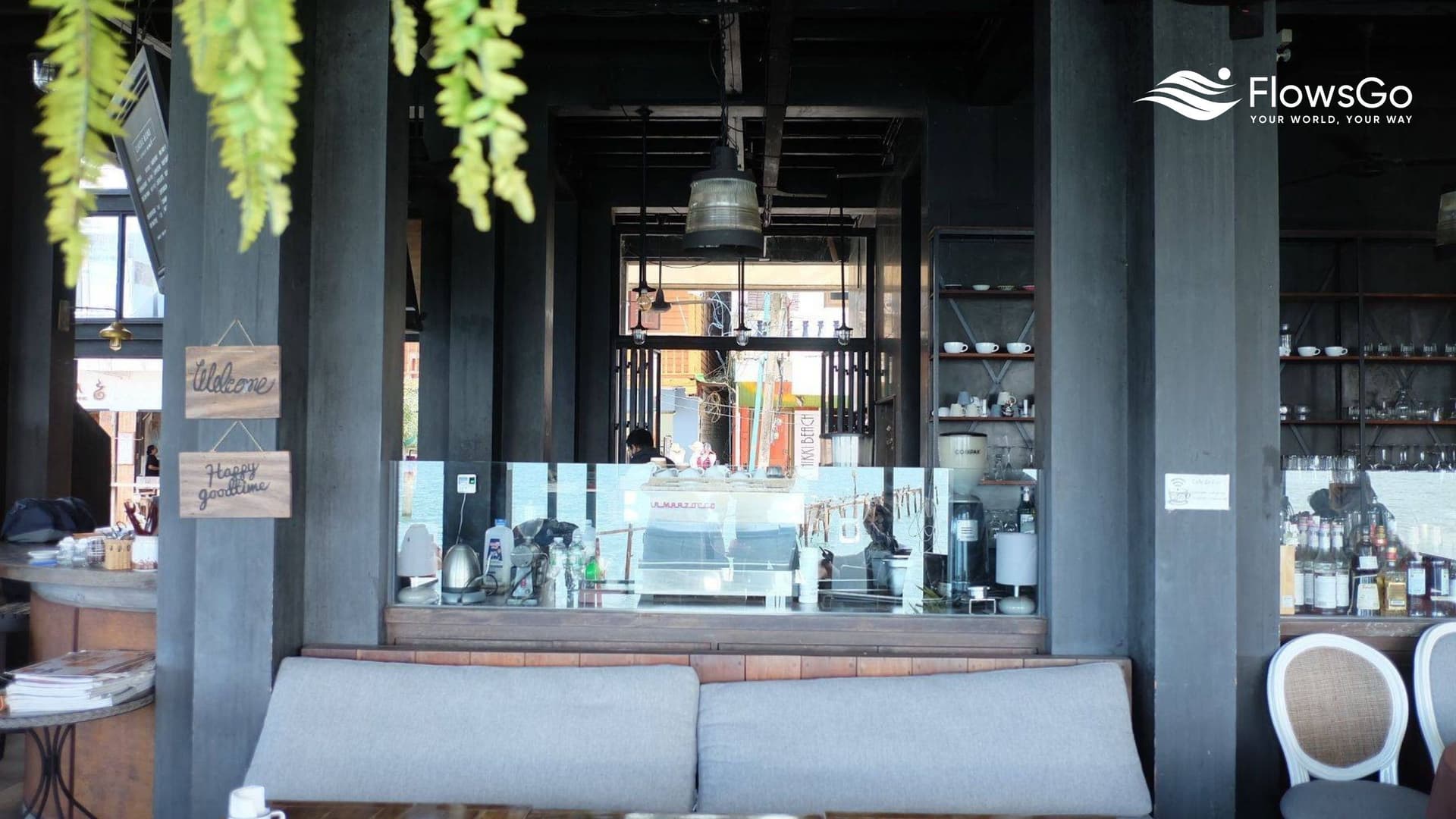 Cafe de Pier - Chốn bình yên bên bãi biển Bophut