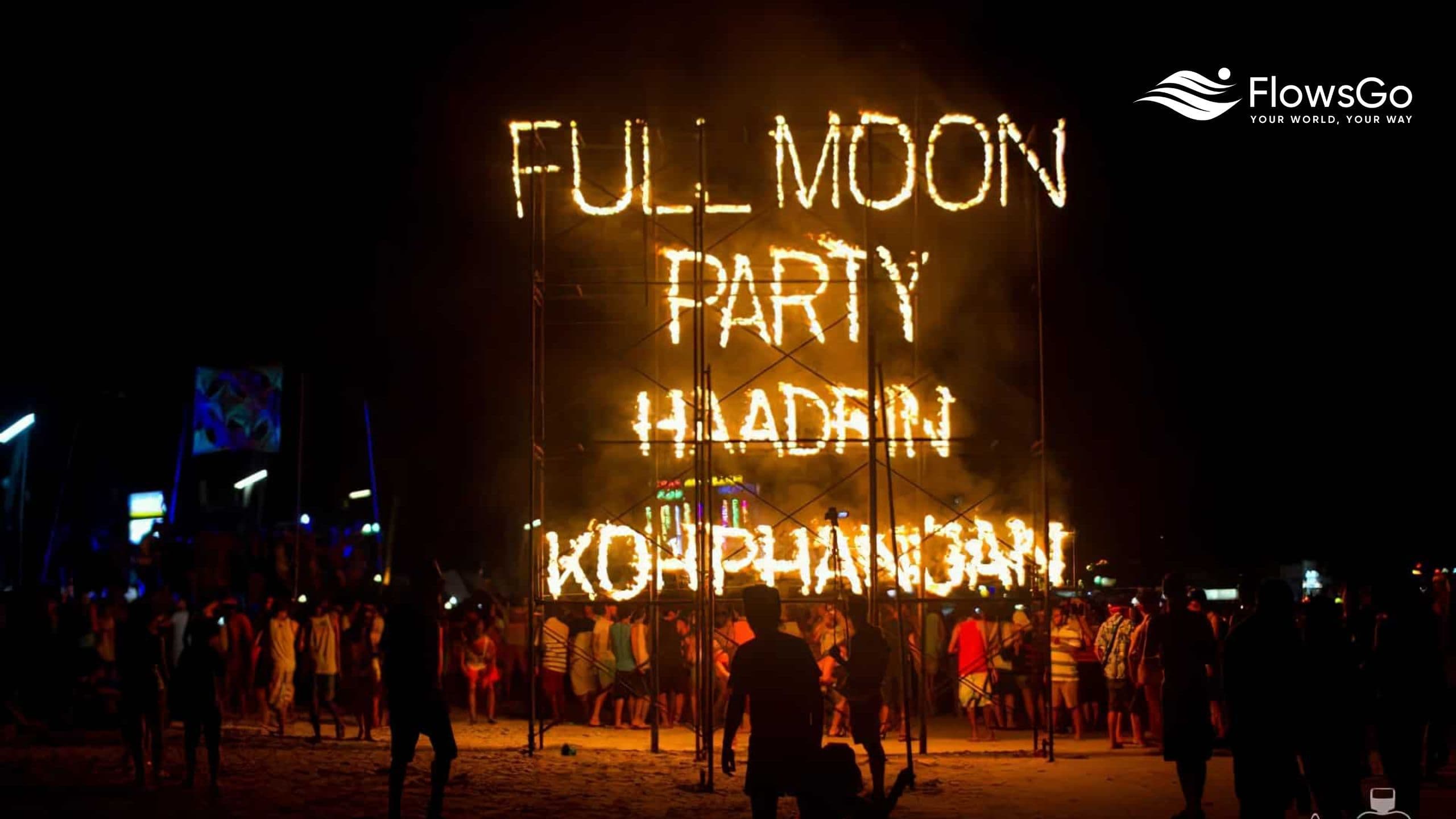Full Moon Party Koh Phangan - Đại Tiệc Dưới Trăng Tròn